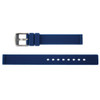 Blue Silicone Watch Band 14mm Rubber Strap 7 1/4 Inch Length