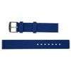 Blue Silicone Watch Band 16mm Rubber Strap 7 1/2 Inch Length