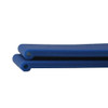 Blue Silicone Watch Band 16mm Rubber Strap 7 1/2 Inch Length
