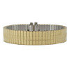 Metal Watch Band 6 to 10 Inch Expandable Length Gold Tone Color Expandable Ends 10 to 14mm