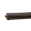Leather Watch Band 15mm Brown Polished Calf Flat 7 1/2 Inch Length