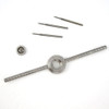 German Made Tap and Die Set .4 to 1.4mm in Wood Box