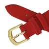 Hadley Roma Red Leather Watch Strap 13mm Smooth Calf 6 5/8 Inch Length