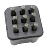 ImpressArt 3.0mm Bridgette Font Numbers Punch Set 9 pieces In Storage Box