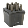 ImpressArt 3.0mm Typewriter Font Numbers Punch Set 9 pieces In Storage Box