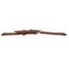 16mm Vegan Brown Microfiber Watch Band 7 1/2 Inch Length