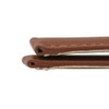 16mm Vegan Brown Microfiber Watch Band 7 1/2 Inch Length