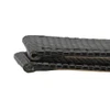 Black Leather Watch Strap 24mm Stitched Lizard Grain 7 1/2 Inch Length