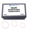 Master Red Sanfil® Watch Case Back Gasket Assortment 56 Pieces