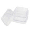Plastic Stackable Square Containers 10 pieces