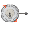 Miyota/Citizen LTD 3 Hand Quartz Watch Movement GM12 Date At 3:00 Replaces GM10 Overall Height 4.2mm