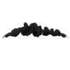 Black Elastic Scrunchie Style Watch Band Made to Fit 38mm Apple® Watch