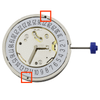 Harley Ronda Chrono Quartz Watch Movement HQ5040.D-6 Date At 6:00 Overall Height 6.7mm