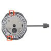 Miyota/Citizen LTD 3 Hand Quartz Watch Movement GL12 Replaces GL10 Date At 3:00 Overall Height 4.2mm