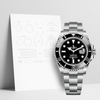 Anti Scratch Watch Shells™ Protective Film for Rolex® Submariner 126610 Premium Package