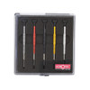Horotec 5 Piece Aluminum Watchmakers Screwdrivers 0.60 to 1.40mm