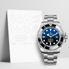 Anti Scratch Watch Shells™ Protective Film for Rolex® SeaDweller 126660 Standard Package
