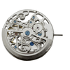 Chinese 3 Hand Automatic Skeleton Watch Movement G3261 Silver Plate Overall Height 7.5mm