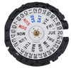 S. Epson Japanese Solar 3 Hand Quartz Watch Movement VS43 Day And Date At 3:00 Overall Height 5.7mm 