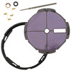 S. Epson Japanese Solar 3 Hand Quartz Watch Movement VS43 Day And Date At 3:00 Overall Height 5.7mm 