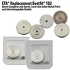 ETA® Replacement Bestfit® 182 Barrel Complete and Barrel, Cover And Arbor Watch Parts And Interchangeable Models