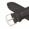 Leather Watch Band 22mm Curved Brown Classic Calf 8 Inch Length