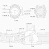 Anti Scratch Watch Shells™ Protective Film for Rolex® Day Date 228235 Premium Full Package