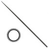 Swiss Made Vallorbe Grobet Needle File- Round 14cm Length Select Cut
