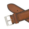 Watch Band 22mm Classic Calf Brown Leather 7 7/8 Inch Length