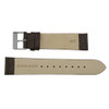 Watch Band 20mm Brown Crushed Leather Classic Calf 7 1/2 Inch Length
