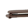 Brown Crushed Style Leather 22mm Smooth Calf 7 1/2 Inch Length