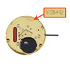 ETA® 3 Hand Quartz Watch Movement F05.412-6 White Date Dial At 6:00 Overall Height 3.9mm 