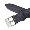 Blue Calf Leather Watch Band 12mm Crushed Style 7 1/8 Inch Length