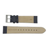 Crushed Leather Watch Band 18mm Blue Calf 7 1/2 Inch Length