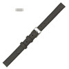 Grey Calf Leather Watch Band 12mm Crushed Style 7 1/8 Inch Length