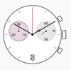 Harley Ronda Chrono Quartz Watch Movement HQ5021.D-6G Date At 6:00 Small Second At 3:00 And10:00 Overall Height 6.7mm
