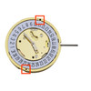 Harley Ronda Chrono Quartz Watch Movement HQ5021.D-6G Date At 6:00 Small Second At 3:00 And10:00 Overall Height 6.7mm
