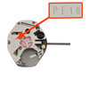 Chinese Sunon® 3 Hand Quartz Watch Movement PE10-3 Overall Height 3.8mm