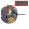 Far East Sunon® 6 Hand Special Multi-Function Quartz Watch Movement PE612-2 Date At 4:30 Overall Height 6.8mm