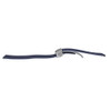 20mm Silicone Watch Band with Magnetic Clasp Navy Blue With White 7 5/8 Inch Length