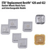 ETA® Replacement Bestfit® #420 And #422 Crown Wheels And Crown Wheel Cores Watch Parts And Interchangeable Models