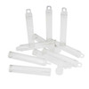 Round Plastic Tube Bottles with Caps 3 x 1/8 Inch Set of 10