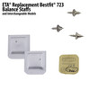 ETA® Replacement Bestfit® #723 And #728 Balance Staffs Watch Parts And Interchangeable Models