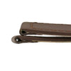 Flat Watch Band 16mm Classic Calf Brown Leather 7 3/8 Inch Length