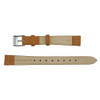 Flat Watch Band 12mm Classic Calf Tan Leather 7 Inch Length