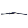 Flat Watch Band 14mm Classic Calf Navy Blue Leather 7 Inch Length