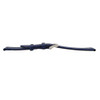 Flat Watch Band 20mm Classic Calf Navy Blue Leather 7 5/8 Inch Length