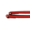 Flat Watch Band 18mm Classic Calf Red Leather 7 5/8 Inch Length