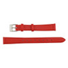Flat Watch Band 14mm Classic Calf Red Leather 7 Inch Length
