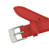 Flat Watch Band 12mm Classic Calf Red Leather 7 Inch Length